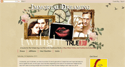 Desktop Screenshot of immortaldreaming.blogspot.com