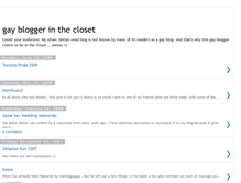 Tablet Screenshot of gaybloggerincloset.blogspot.com