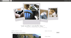 Desktop Screenshot of justanotherwonderfulday.blogspot.com