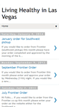 Mobile Screenshot of livinghealthyinlasvegas.blogspot.com