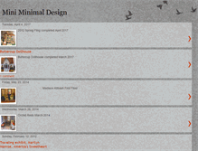Tablet Screenshot of miniminimaldesign.blogspot.com
