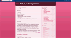 Desktop Screenshot of et-tavuk-balik-yemekleri.blogspot.com