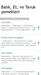 Mobile Screenshot of et-tavuk-balik-yemekleri.blogspot.com