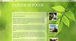 Desktop Screenshot of natuurinfocus.blogspot.com