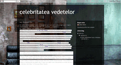 Desktop Screenshot of celebritate.blogspot.com