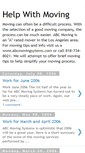 Mobile Screenshot of moving-help.blogspot.com