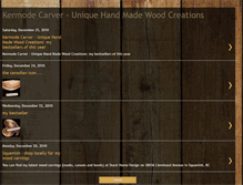 Tablet Screenshot of kermodecarver.blogspot.com