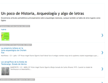 Tablet Screenshot of historiaarqueologiaalgoletras.blogspot.com