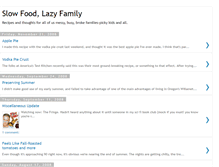 Tablet Screenshot of familyslowfood.blogspot.com