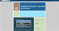 Desktop Screenshot of camping-tamaris.blogspot.com