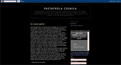 Desktop Screenshot of pastafrolacosmica.blogspot.com