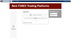 Desktop Screenshot of best-forex-trading-platforms.blogspot.com