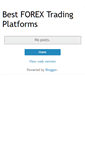 Mobile Screenshot of best-forex-trading-platforms.blogspot.com