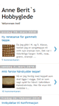 Mobile Screenshot of anneberitmoeolsen.blogspot.com