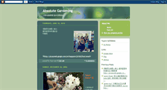 Desktop Screenshot of absolute-gardening.blogspot.com