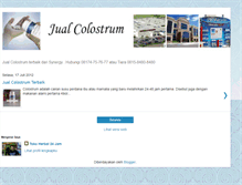 Tablet Screenshot of jualcolostrumterbaik.blogspot.com