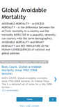 Mobile Screenshot of globalavoidablemortality.blogspot.com