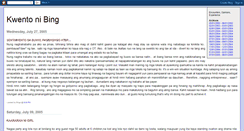 Desktop Screenshot of pananawnibingo.blogspot.com