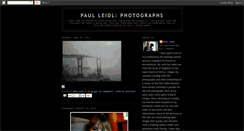 Desktop Screenshot of paulleidlsblog.blogspot.com