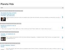 Tablet Screenshot of planetavida11.blogspot.com