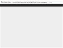 Tablet Screenshot of comunicacionenrexistencia.blogspot.com