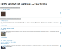 Tablet Screenshot of cuidame-huanchaco.blogspot.com