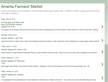 Tablet Screenshot of ameniafarmersmarket.blogspot.com