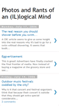 Mobile Screenshot of illogicalmind.blogspot.com