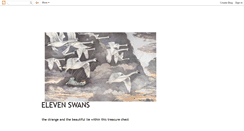 Desktop Screenshot of elevenswans.blogspot.com