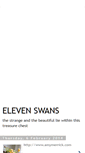 Mobile Screenshot of elevenswans.blogspot.com