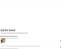 Tablet Screenshot of elevenswans.blogspot.com