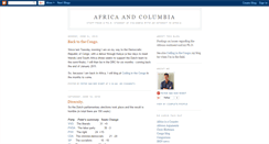 Desktop Screenshot of africaandcolumbia.blogspot.com