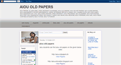 Desktop Screenshot of aiou-paper.blogspot.com