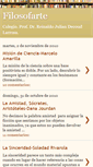 Mobile Screenshot of filosof-arte.blogspot.com