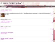 Tablet Screenshot of elbauldefelicidad.blogspot.com