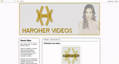 Desktop Screenshot of harohervideos.blogspot.com