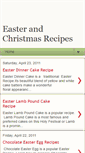 Mobile Screenshot of easy-christmas-recipes.blogspot.com