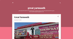 Desktop Screenshot of greatyarmouth2010.blogspot.com