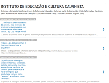 Tablet Screenshot of educacaoeculturareformada.blogspot.com