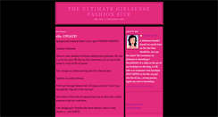 Desktop Screenshot of girlsense-fanatic.blogspot.com