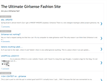 Tablet Screenshot of girlsense-fanatic.blogspot.com