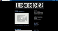 Desktop Screenshot of bricecorderdesigns.blogspot.com