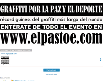 Tablet Screenshot of graffitiporlapaz.blogspot.com