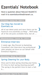 Mobile Screenshot of ezentials.blogspot.com