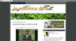 Desktop Screenshot of lacolumnadela2.blogspot.com