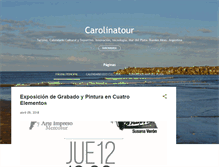 Tablet Screenshot of carolinatour.blogspot.com
