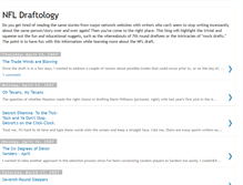 Tablet Screenshot of nfldraftology.blogspot.com