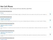 Tablet Screenshot of hot-cellular-phone-news.blogspot.com