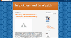 Desktop Screenshot of insicknessandinwealth.blogspot.com