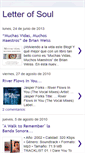 Mobile Screenshot of letterofsoul.blogspot.com